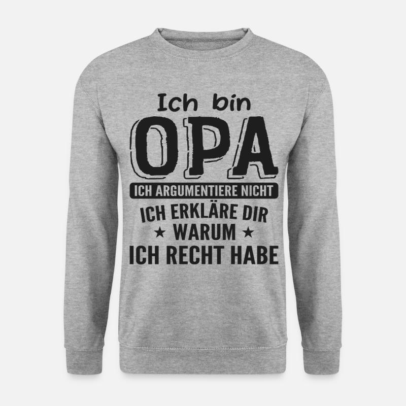 Grandpa's Grandpa's Gift - Unisex Sweatshirt - salt & pepper