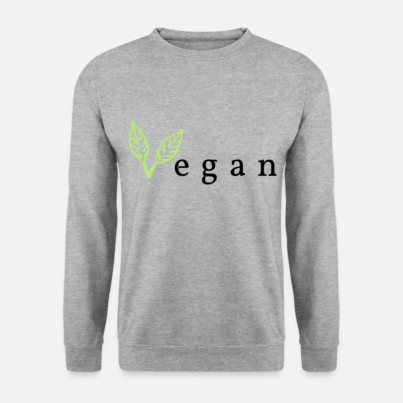 vegan - Unisex Sweatshirt - salt & pepper