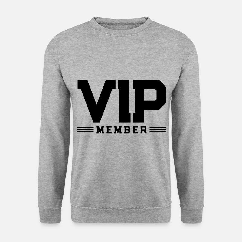 Vip team member - Unisex Sweatshirt - salt & pepper
