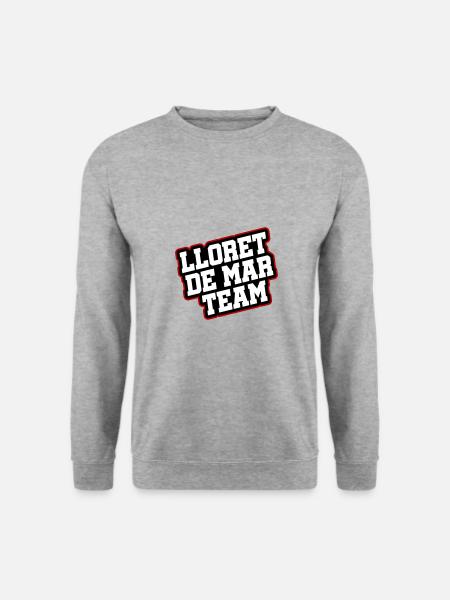Lloret De Mar Team - Unisex Pullover - Weißgrau meliert