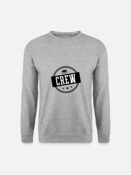 Crew Circle - Unisex Sweatshirt - salt & pepper