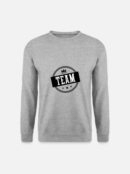 Team Circle - Unisex Sweatshirt - salt & pepper