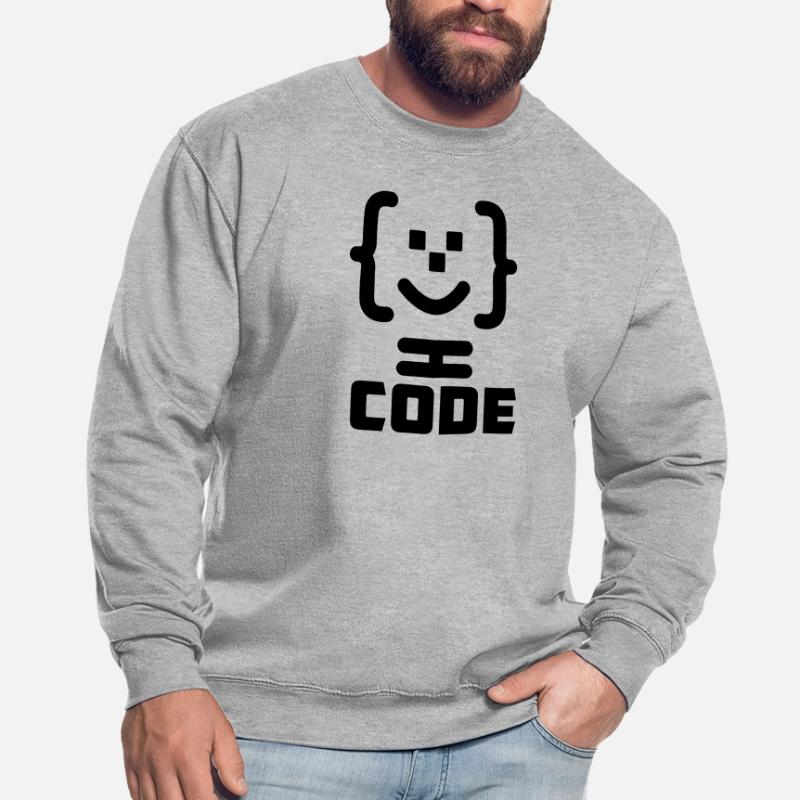 Hauptprogrammierer-Code-Logo mit Text CODE Unisex Pullover