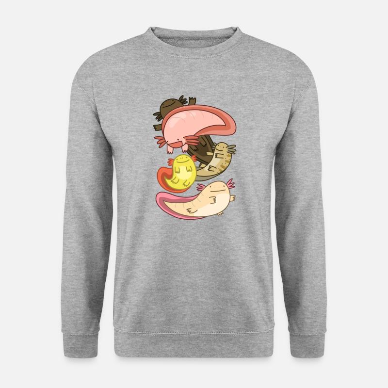 Axolotl - Unisex Sweatshirt - salt & pepper