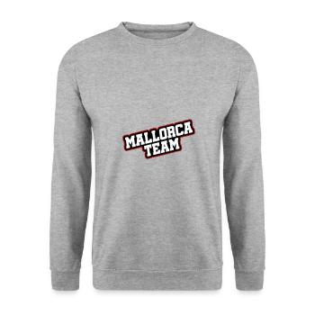 Mallorca Team - Unisex Sweatshirt - salt & pepper - Front - Alina (178cm) & Michal (187cm)
