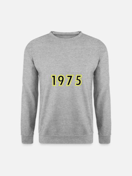 1975 Year Birthday - Unisex Sweatshirt - salt & pepper