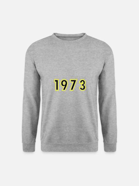 1973 Year Birthday - Unisex Sweatshirt - salt & pepper