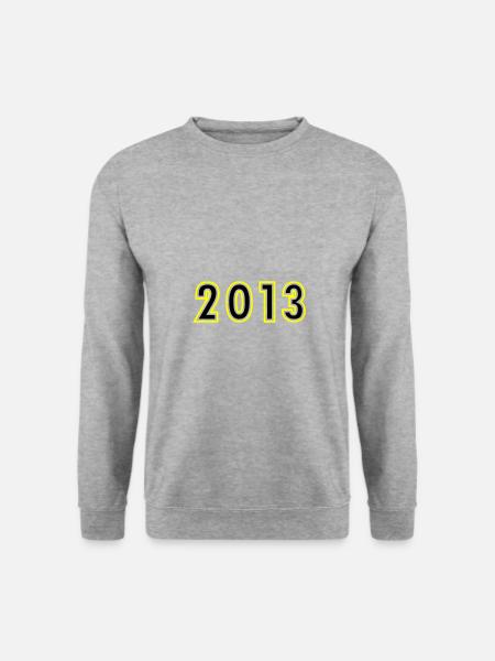 2013 Year Birthday - Unisex Sweatshirt - salt & pepper