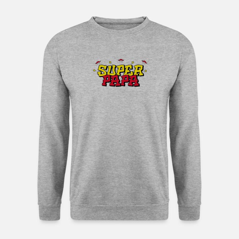 Super Daddy Graffiti - Unisex Sweatshirt - salt & pepper