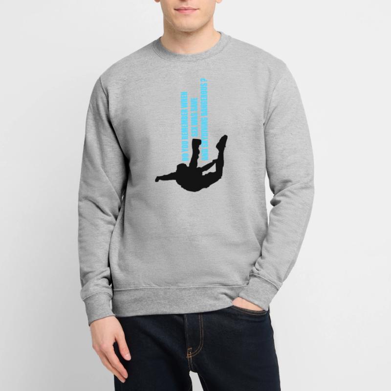 Do you remember... ja, früher war einiges anders. Unisex Pullover