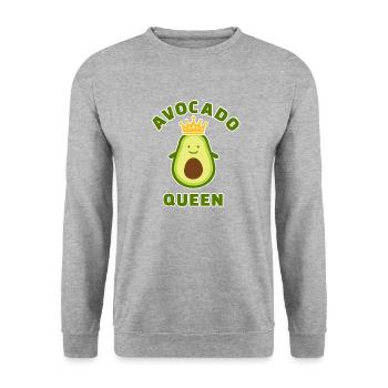 avocat - Sweat-shirt Unisexe - gris chiné - Devant - Alina (178cm) & Michal (187cm)