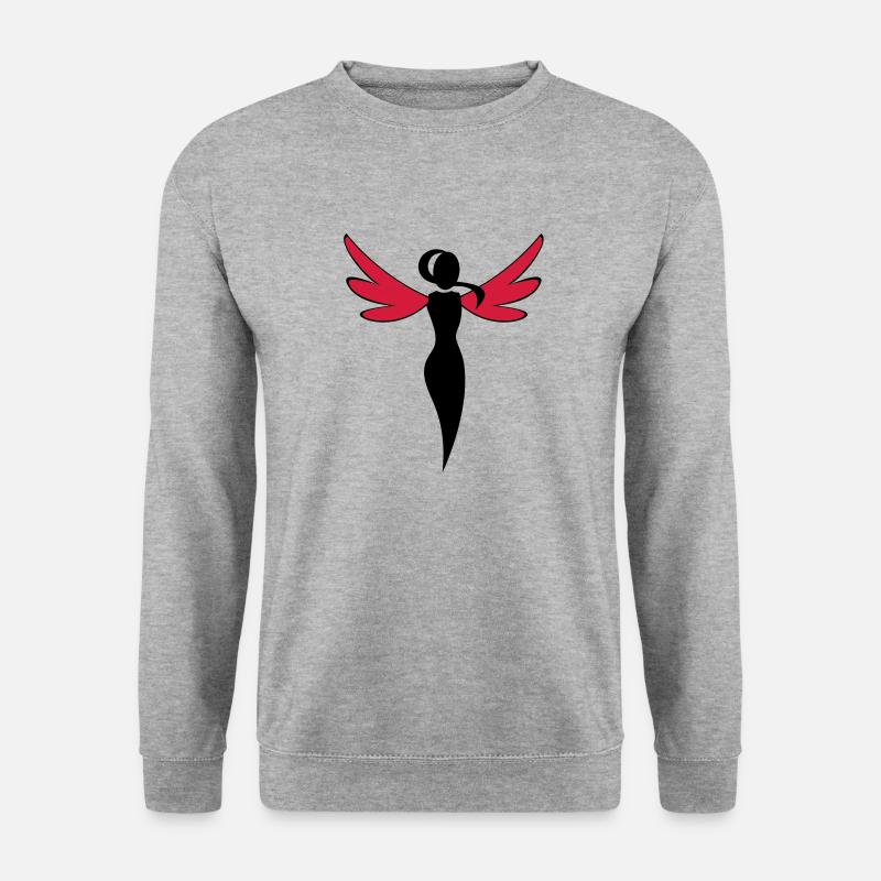 flying - Unisex Sweatshirt - salt & pepper