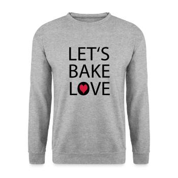 Cuisson - Sweat-shirt Unisexe - gris chiné - Devant - Alina (178cm) & Michal (187cm)