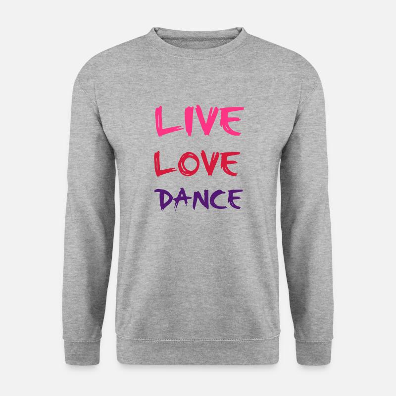 Dance - Unisex Pullover - Weißgrau meliert