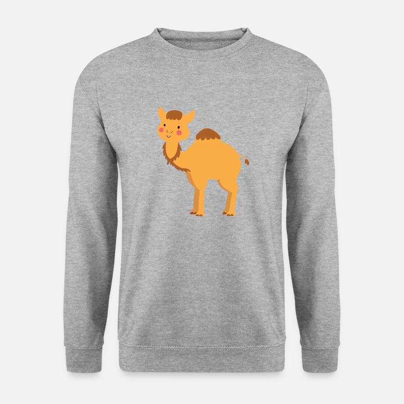 Chameau doux - Sweat-shirt Unisexe - gris chiné