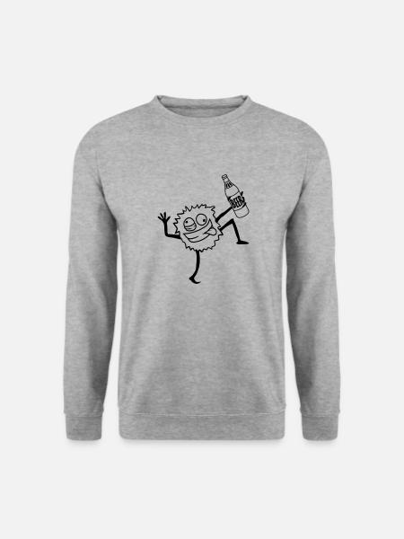 Beer Party Monster - Unisex Sweatshirt - salt & pepper