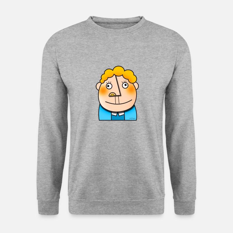 Kleine Prinzessin - Unisex Pullover - Weißgrau meliert