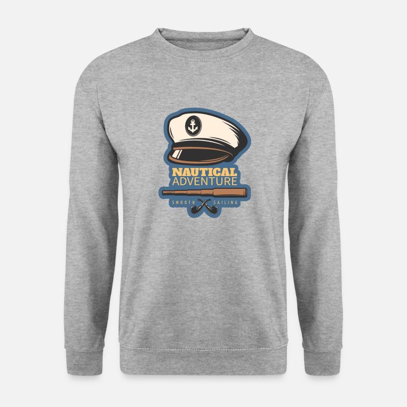 Wassersport - Unisex Pullover - Weißgrau meliert