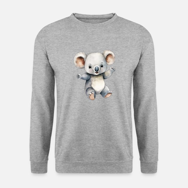 Koala Koala class - Unisex Sweatshirt - salt & pepper