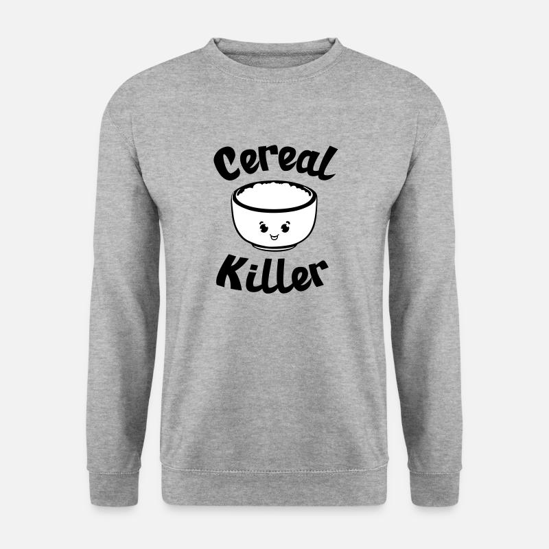 Fun chibi breakfast joke - Unisex Sweatshirt - salt & pepper