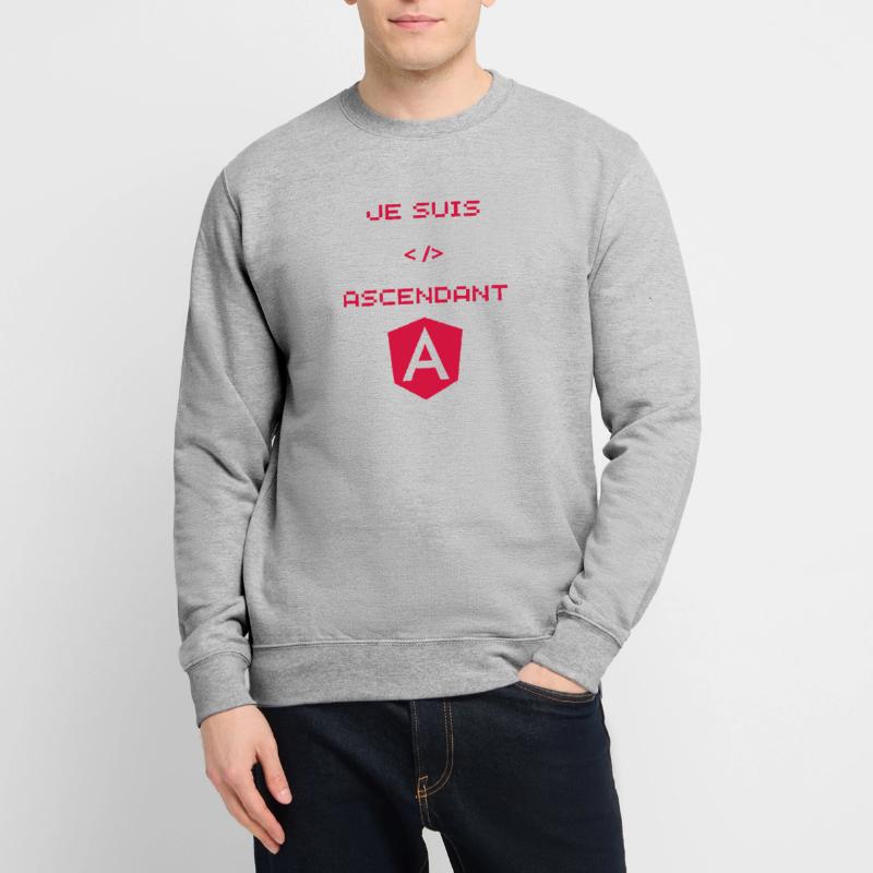 Angular Developer Gift Unisex Sweatshirt