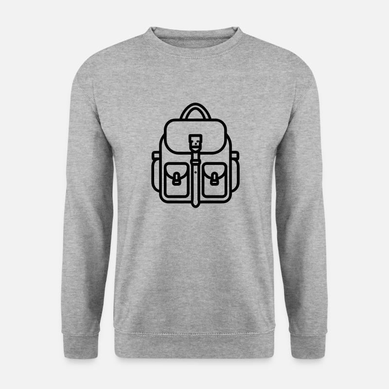 Backpack - Unisex Sweatshirt - salt & pepper