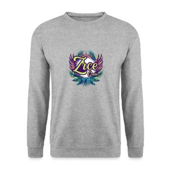 Zrce Crew Vacation - Unisex Sweatshirt - salt & pepper - Front - Alina (178cm) & Michal (187cm)