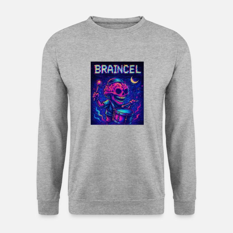 Braincell - Unisex Sweatshirt - salt & pepper