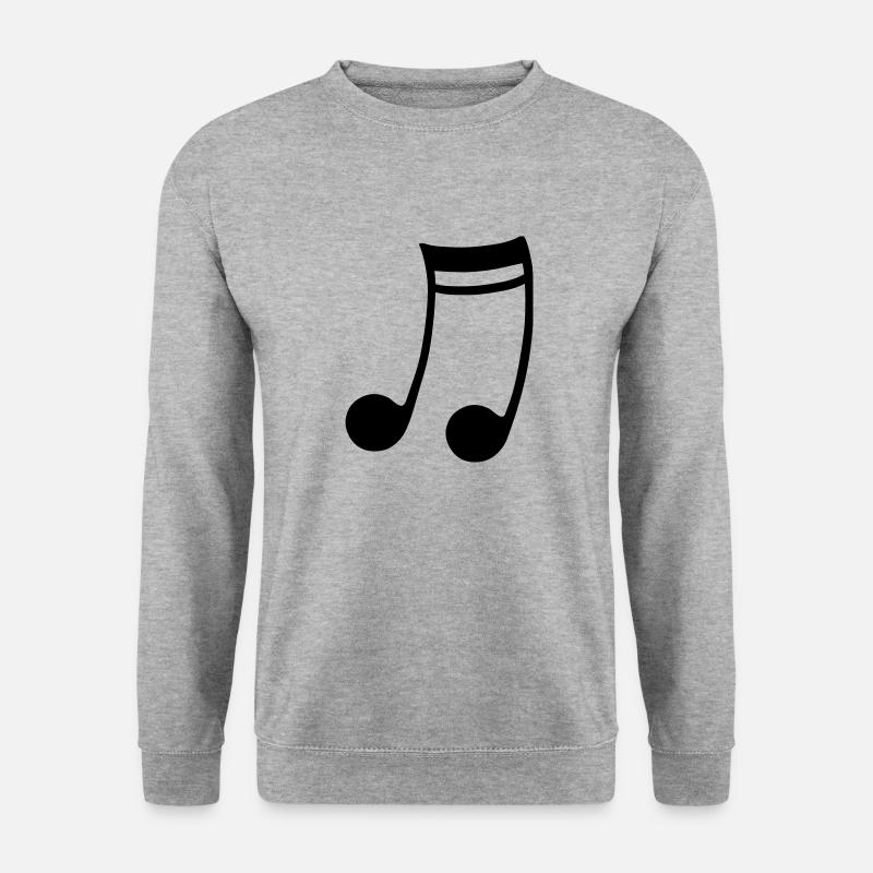 Note - Sweat-shirt Unisexe - gris chiné