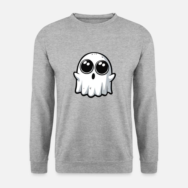 Baby-Geist - Unisex Pullover - Weißgrau meliert
