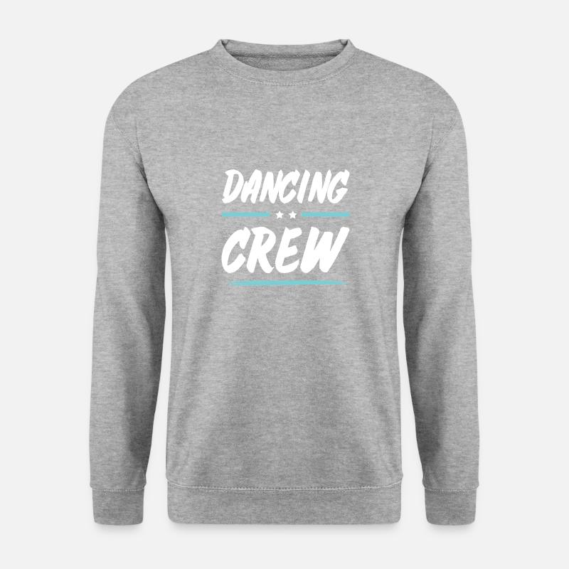 Dancing Crew - Unisex Pullover - Weißgrau meliert