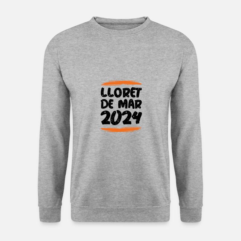Lloret De Mar 2024 - Unisex Pullover - Weißgrau meliert