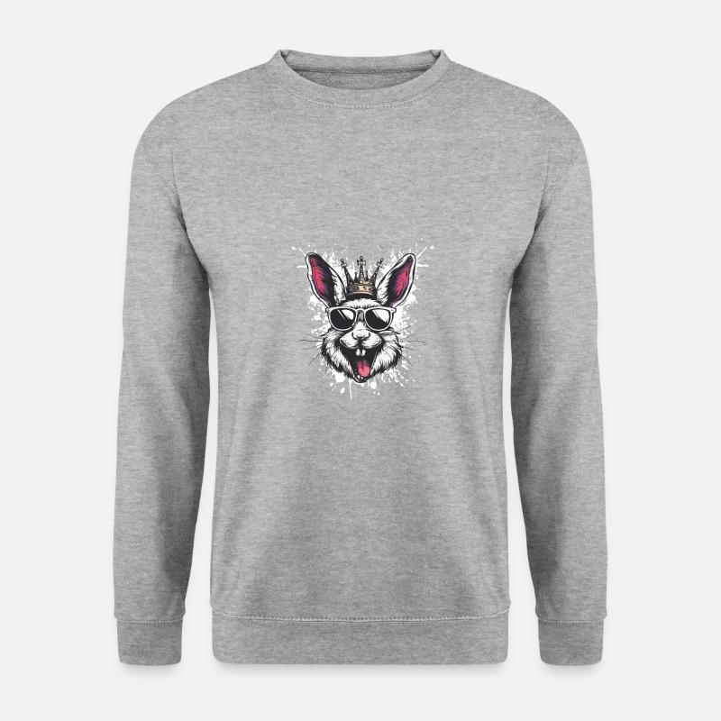 Bunny Comic - Unisex Sweatshirt - salt & pepper