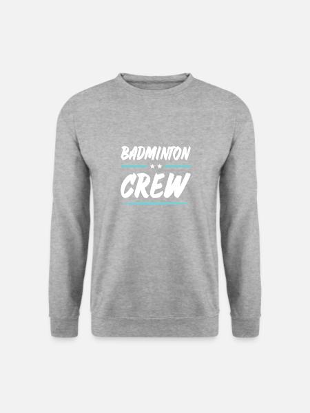 Badminton Crew - Unisex Sweatshirt - salt & pepper