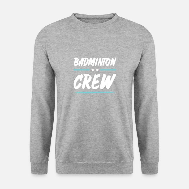 Badminton Crew - Unisex Sweatshirt - salt & pepper