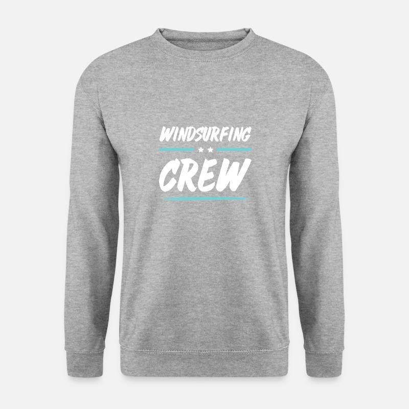 Windsurfing Crew - Unisex Sweatshirt - salt & pepper