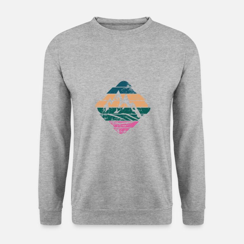 Mountain - Unisex Sweatshirt - salt & pepper