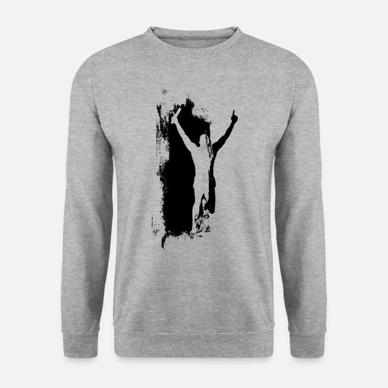 Relay Runner - Unisex Sweatshirt - salt & pepper