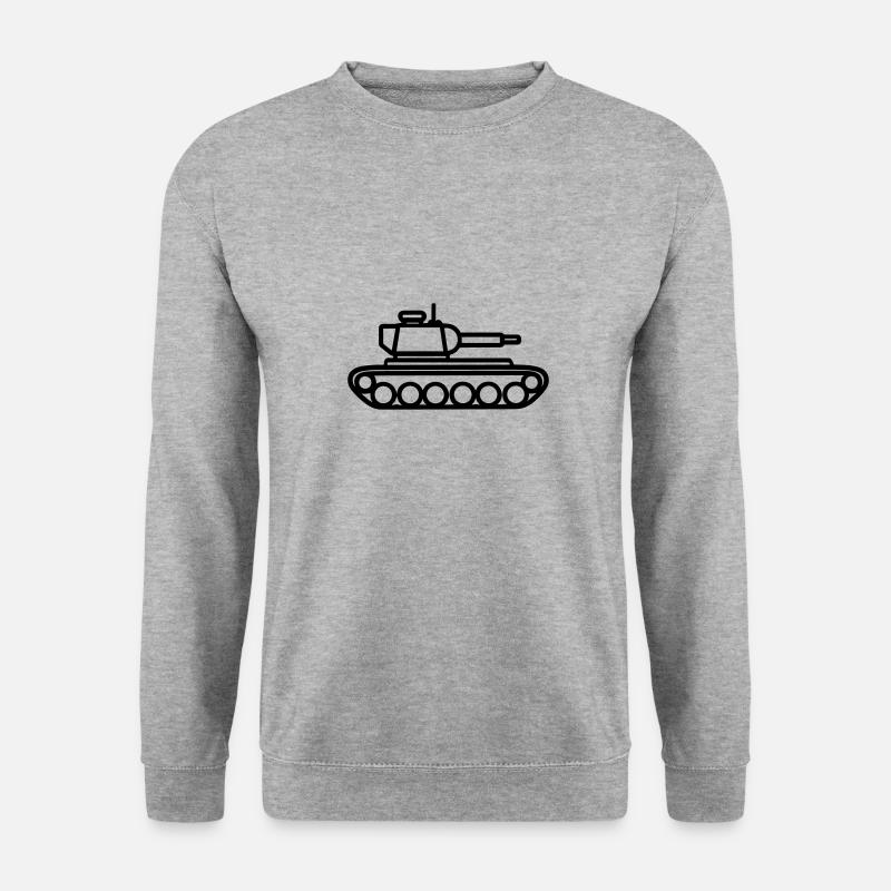 tank - Sweat-shirt Unisexe - gris chiné