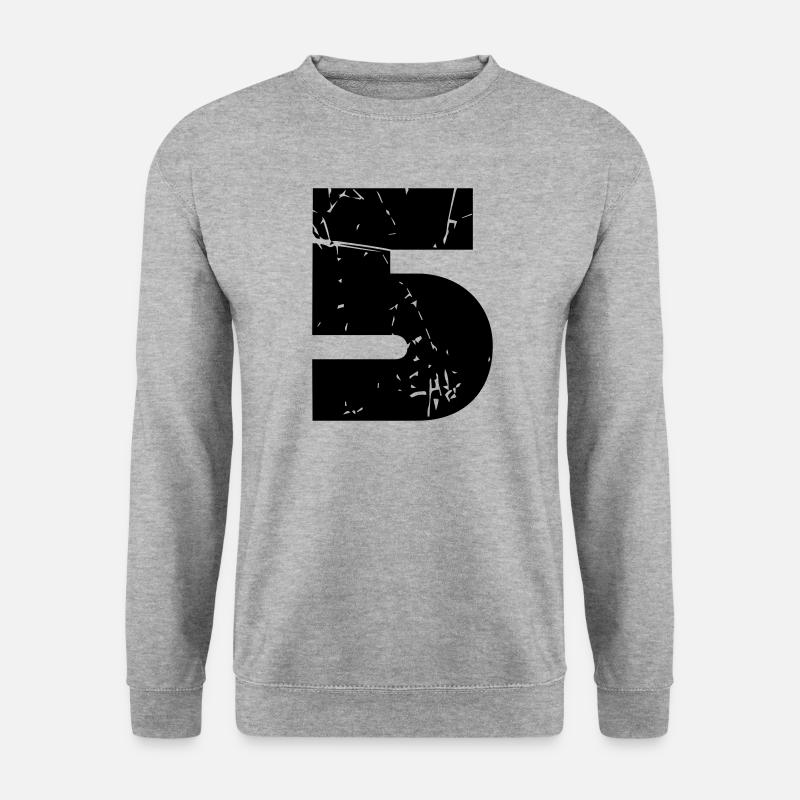 5 - Unisex Sweatshirt - salt & pepper