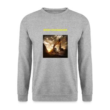Mir reicht's! - Unisex Pullover - Weißgrau meliert - Vorne - Alina (178cm) & Michal (187cm)