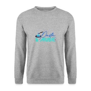 Italian Food Pasta Fan Spaghetti Chef - Unisex Sweatshirt - salt & pepper - Front - Alina (178cm) & Michal (187cm)