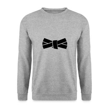 ceinture - Sweat-shirt Unisexe - gris chiné - Devant - Alina (178cm) & Michal (187cm)