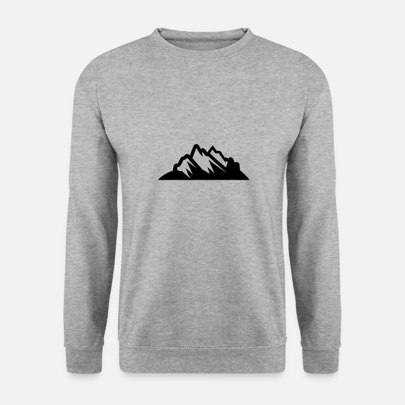 Mountain - Unisex Sweatshirt - salt & pepper