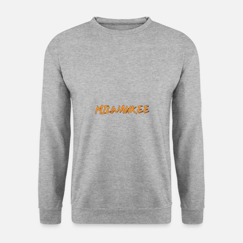 Milwaukee - Unisex Pullover - Weißgrau meliert