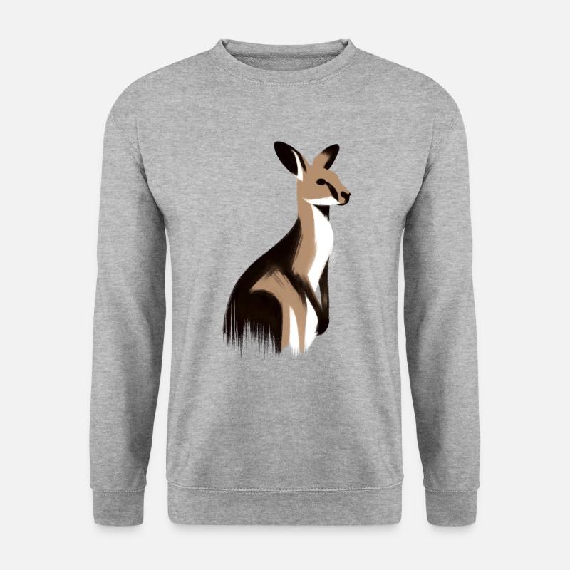 kangaroo - Unisex Sweatshirt - salt & pepper