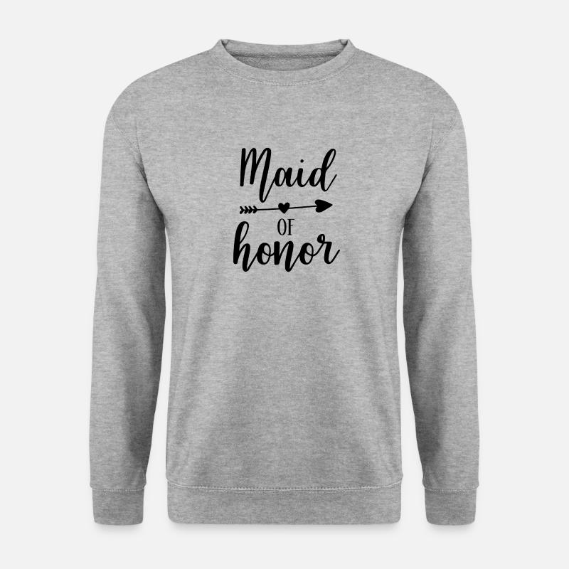 Maid Of Honor - Unisex Pullover - Weißgrau meliert