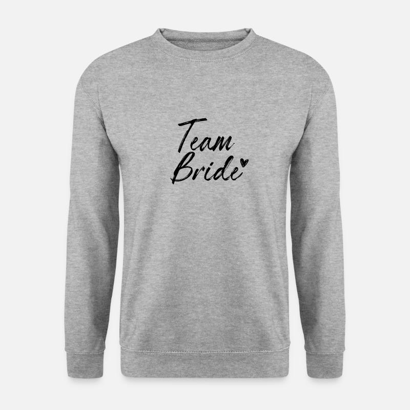 Team Bride - Unisex Sweatshirt - salt & pepper