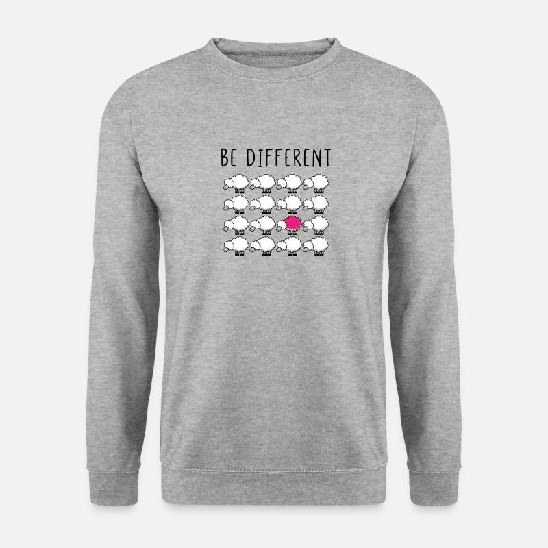 Be Different - Unisex Sweatshirt - salt & pepper