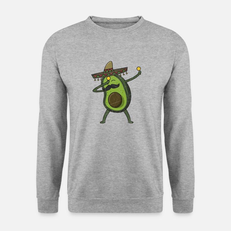 Avocado - Dab Pose - Dabbing - Gift - Unisex Sweatshirt - salt & pepper